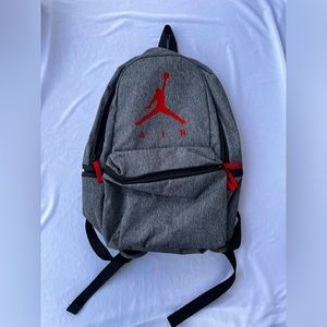 Jordan Air Back Pack Grey & Red